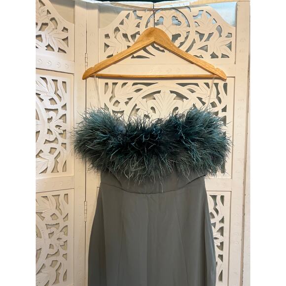 House of CB Juliene Eucalyptus Maxi Dres Size XS Extra Small - Picture 9 of 9